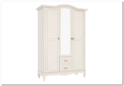 Шкаф трехдверный 2 ящика Авиньон из массива бука