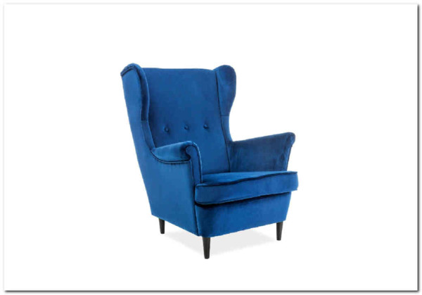 Кресло Signal LORD Velvet Bluvel 86 (синий) заказать по цене 47 484 руб. в Саратове