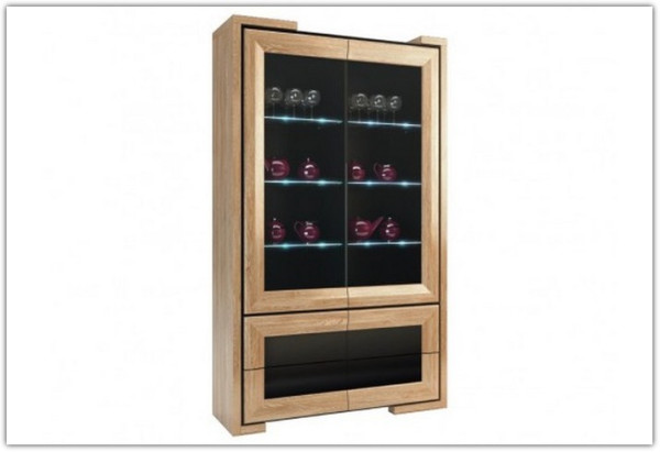 Витрина высокая 2DS4SZ CORINO Mebin заказать по цене 409 522,86 руб. в Саратове