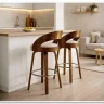 Стул барный Halmar H-110 (кремовый/ореховый) заказать по цене 17 259 руб. в Саратове