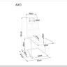 Стул кухонный Signal Axo Bluvel14 (темно-серый) заказать по цене 9 676 руб. в Саратове