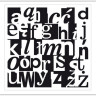 Накладка 527X525 YU TYPOGRAFIA белый по цене 3 937 руб. в магазине Другая Мебель в Саратове