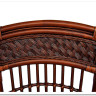 Барный стул Andrea Pecan Washed (античный орех) Ткань рубчик цвет кремовый заказать по цене 22 040 руб. в Саратове