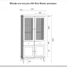 Шкаф для посуды Бон Вояж 222 из массива сосны заказать по цене 51 265 руб. в Саратове