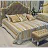 Купить Кровать с мягким изголовьем 180*200 Romantic R418-K02-AG-B01 с доставкой по России по цене производителя можно в магазине Другая Мебель в Саратове
