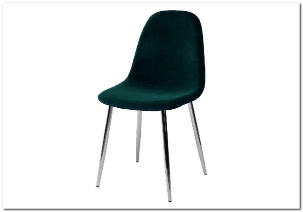 Стул PESCARA UF910-14 DARK GREEN велюр заказать по цене 3 900 руб. в Саратове