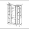 Витрина FL-W3 Florencja Taranko   заказать по цене 379 773,90 руб. в Саратове