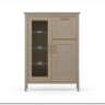 Тумба-витрина Classic глиняный серый KOM1W1D1B BRW заказать по цене 30 720 руб. в Саратове