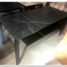 Стол CORNER 120 MATT BLACK MARBLE SOLID CERAMIC / BLACK, DISAUR заказать по цене 53 750 руб. в Саратове