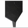 Стол CORNER 120 MATT BLACK MARBLE SOLID CERAMIC / BLACK, DISAUR заказать по цене 53 750 руб. в Саратове