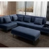 Модульный диван Милан-1 Soft Time с баром  и пуфом заказать по цене 227 920 руб. в Саратове