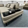 Модульный диван Милан-1 Soft Time с баром  и пуфом заказать по цене 227 920 руб. в Саратове