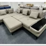 Модульный диван Милан-1 Soft Time с баром  и пуфом заказать по цене 227 920 руб. в Саратове