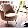 Диван SIGNAL CAMELLIA 2 Velvet Bluvel 28 (бежевый/золотой) заказать по цене 42 092 руб. в Саратове