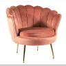 Кресло SIGNAL CAMELLIA Velvet Bluvel 52 (античный розовый/золотой) заказать по цене 27 417 руб. в Саратове