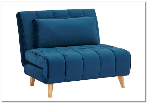 Диван BILLY VELVET TAP.188  Signal (синий/бук) заказать по цене 50 786 руб. в Саратове