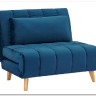 Диван BILLY VELVET TAP.188  Signal (синий/бук) заказать по цене 50 786 руб. в Саратове