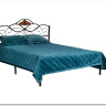 Купить Кровать Federica (mod. AT-881) 160*200 (Queen bed), красный дуб/черный с доставкой по России по цене производителя можно в магазине Другая Мебель в Саратове