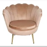 Кресло SIGNAL CAMELLIA Velvet Bluvel 28 (бежевый/золотой) заказать по цене 27 417 руб. в Саратове