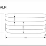 Пуф Halmar CALPI (серый) заказать по цене 22 688 руб. в Саратове