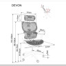 Кресло компьютерное SIGNAL DEVON черный заказать по цене 36 741 руб. в Саратове