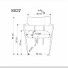 Стул кухонный Halmar K537 (кремовый/золотой) заказать по цене 12 582 руб. в Саратове