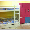 Двухъярусная кровать В-КР-040 80х190 Тимберс Кидс (массив сосны) по цене 37 900 руб. в магазине Другая Мебель в Саратове