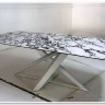 Стол VICENZA 220 BULGARI WHITE, керамика / белый, DISAUR заказать по цене 61 380 руб. в Саратове