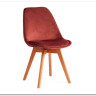 Стул TULIP SOFT (mod. 74) коралловый (HLR 44)/натуральный заказать по цене 5 390 руб. в Саратове
