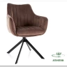 Стул кухонный Signal AZALIA Velvet Bluvel 38 поворотный (капучино/черный) заказать по цене 20 033 руб. в Саратове