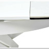 Стол TRENTO 120 HIGH GLOSS STATUARIO Белый мрамор глянцевый, керамика/ белый каркас заказать по цене 73 620 руб. в Саратове