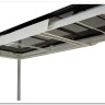 Стол CREMONA 140 HIGH GLOSS STATUARIO Белый мрамор глянцевый керамика/ белый каркас заказать по цене 74 610 руб. в Саратове