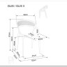 Стул кухонный Signal GLIS II (бежевый) заказать по цене 8 038 руб. в Саратове