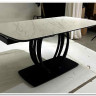 Стол MATERA 160 MARBLES KL-99 Белый мрамор матовый, итальянская керамика/ черный каркас заказать по цене 116 100 руб. в Саратове