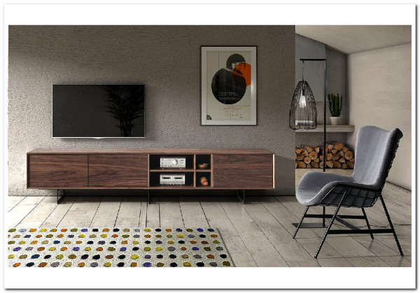 Тумба ТВ DUPEN TV130 WALNUT заказать по цене 89 700 руб. в Саратове