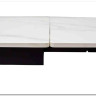 Стол LIVORNO 180 MATT WHITE MARBLE SOLID CERAMIC / BLACK заказать по цене 88 950 руб. в Саратове