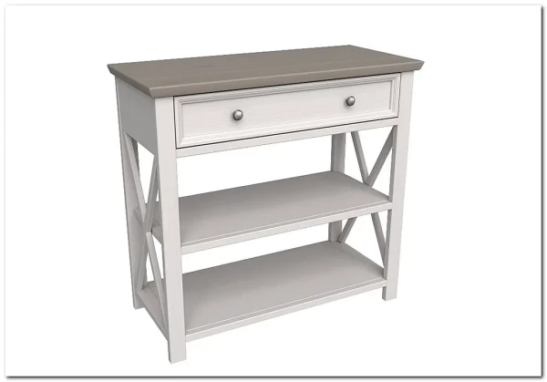 Консоль Форест белый воск/антрацит заказать по цене 21 489 руб. в Саратове