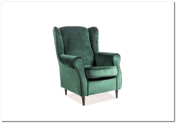 Кресло BARON Velvet Bluvel 78  Signal (зеленый) заказать по цене 47 283 руб. в Саратове