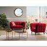 Диван CASTELLO 2 Velvet Bluvel 19  Signal (черный) заказать по цене 84 495 руб. в Саратове