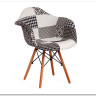 Кресло Secret De Maison CINDY SOFT (EAMES) (mod. 101) black/white (черный/белый) заказать по цене 7 720 руб. в Саратове