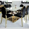 Стул кухонный SIGNAL KING Velvet Bluvel 19 (черный/золотой) заказать по цене 18 286 руб. в Саратове