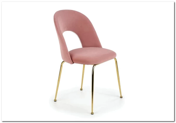 Стул кухонный Halmar K385 (светло-розовый/золотой) заказать по цене 11 746 руб. в Саратове