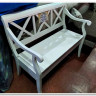 Скамейка ALBIZZI (Альбицци) pure white (белый) заказать по цене 27 217 руб. в Саратове