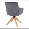 Стул кухонный Signal AZALIA D Velvet Bluvel 14 поворотный (серый/дуб) заказать по цене 21 209 руб. в Саратове