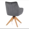 Стул кухонный Signal AZALIA D Velvet Bluvel 14 поворотный (серый/дуб) заказать по цене 21 209 руб. в Саратове