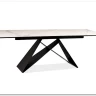 Стол обеденный Signal WESTIN III Ceramic 160 раскладной (белый/черный) заказать по цене 147 371 руб. в Саратове