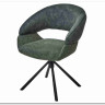 Стул EMBER 360 град. поворот. 7525-156 Зеленый, велюр/ ENJOY-355 Зеленый, ткань/ Черный, ®DISAUR заказать по цене 14 400 руб. в Саратове