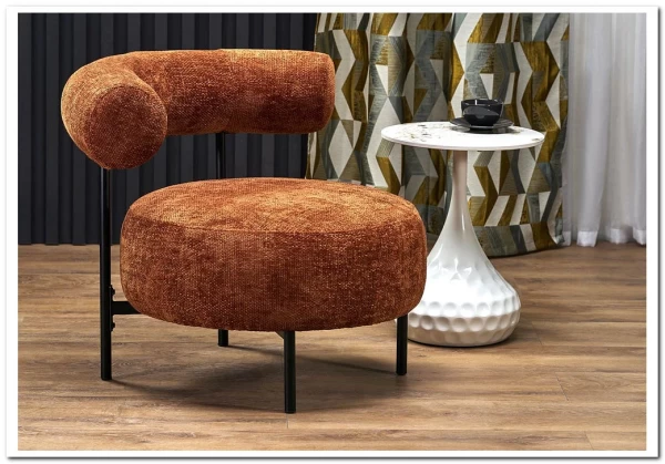 Кресло HALMAR HAZARD корица/черный заказать по цене 27 511 руб. в Саратове