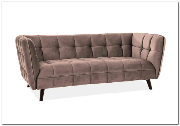 Диван CASTELLO 3 Velvet Bluvel 28  Signal (бежевый) заказать по цене 109 510 руб. в Саратове