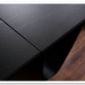 Стол обеденный Signal SALVADORE Ceramic 160 раскладной (черный Sahara Noir/черный мат) заказать по цене 136 583 руб. в Саратове